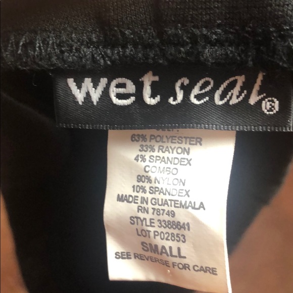 Black Wet Seal Mini Skirt NWOT [3 for 10] - Picture 4 of 4